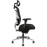 Aloria Series Leather Office Chair with Headrest