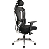Aloria Series Leather Office Chair with Headrest
