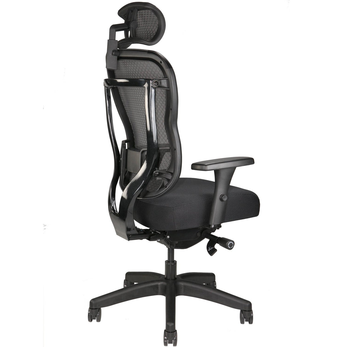 Aloria Series Fabric Office Chair with Headrest Oak Hollow Furniture