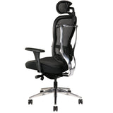 Aloria Series Leather Office Chair with Headrest