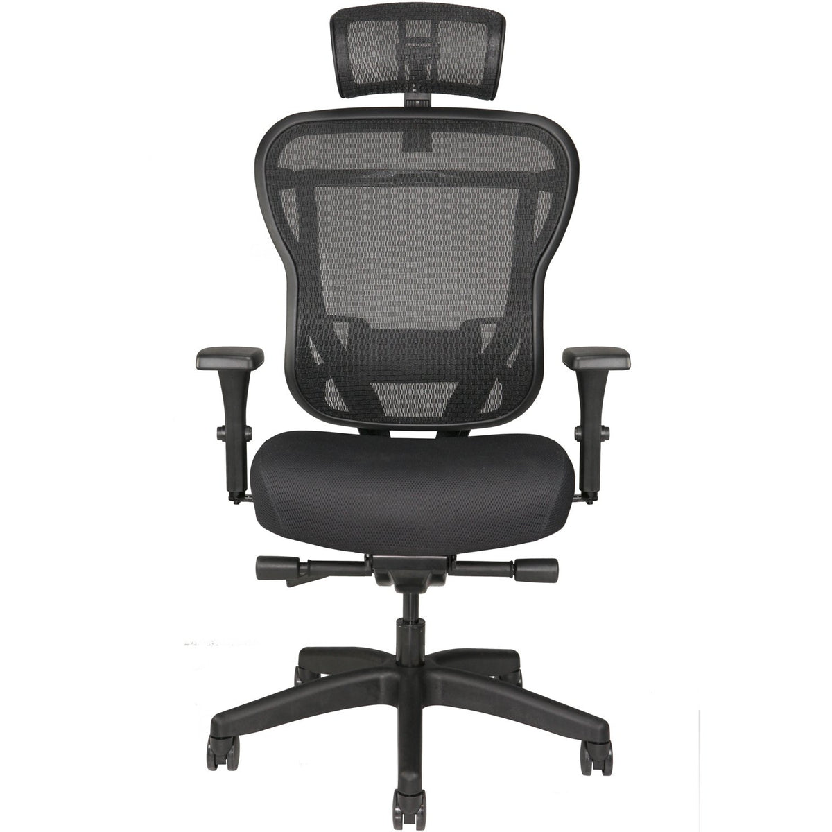 Aloria Series Mesh Office Chair with Headrest - Thumbnail 2